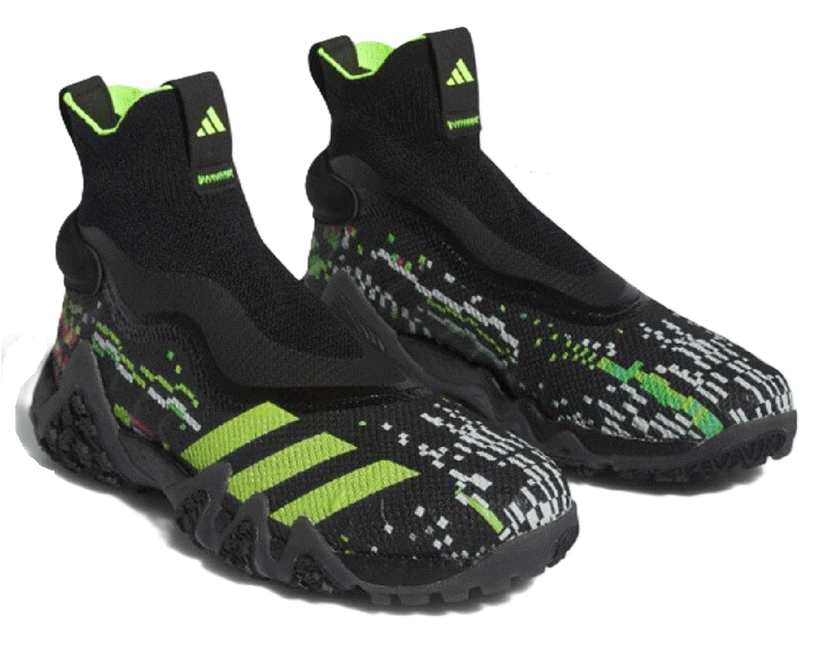 28.5㎝ アディダス ゴルフ コードカオス レースレス 黒/マルチ IE4784 ADIDAS GOLF CODECHAOS LACELESS スパイクレス シューズ _画像1