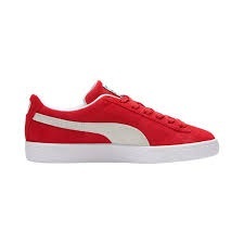 27cm プーマ スウェード クラシック 21 赤/白 374915-02 PUMA SUEDE CLASSIC XXI 訳アリ_画像2