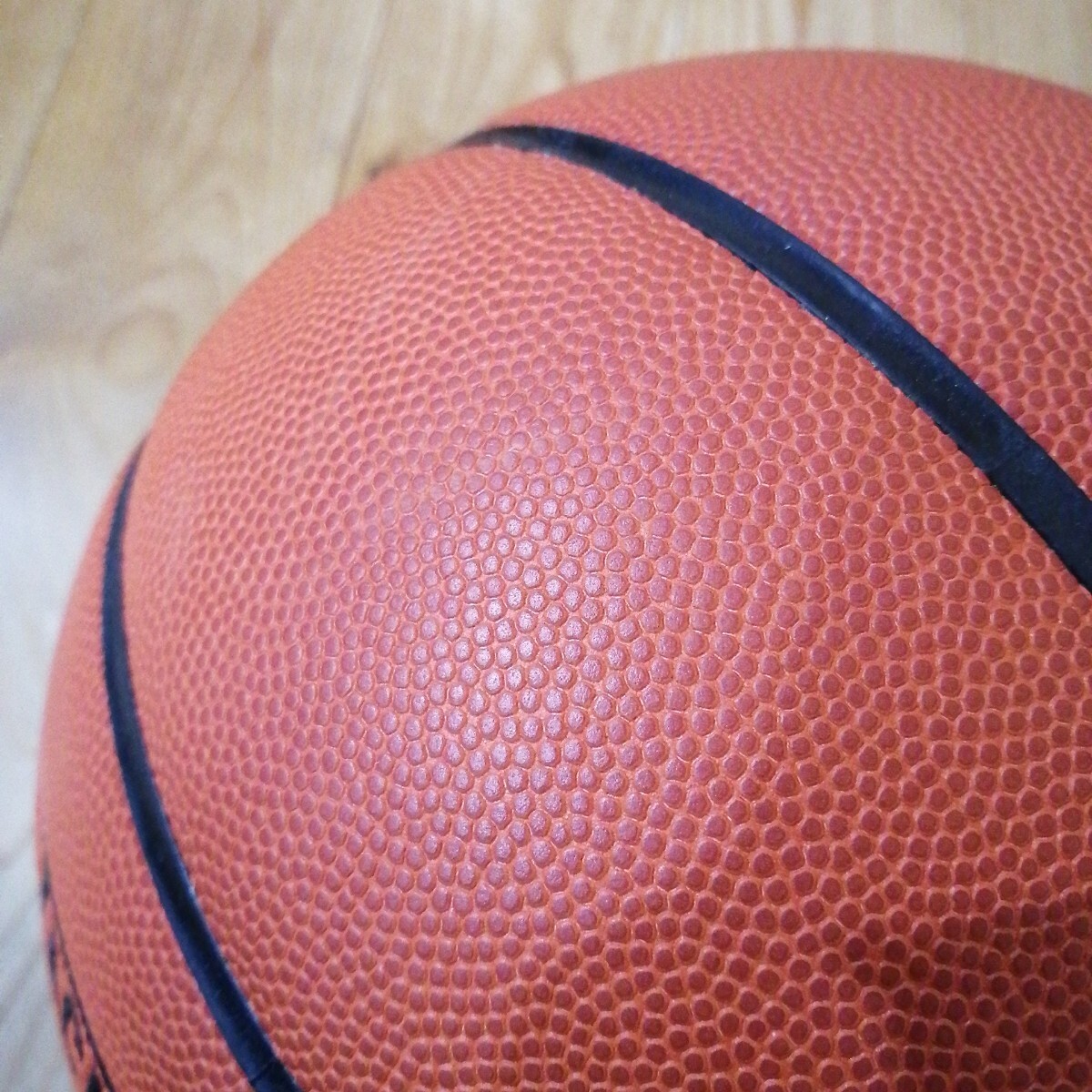 未使用に近い バスケットボール 7号 合成皮革「TACHIKARA タチカラ HARDWOOD CLASSIC」molten MIKASA SPALDING バスケットボール_画像5