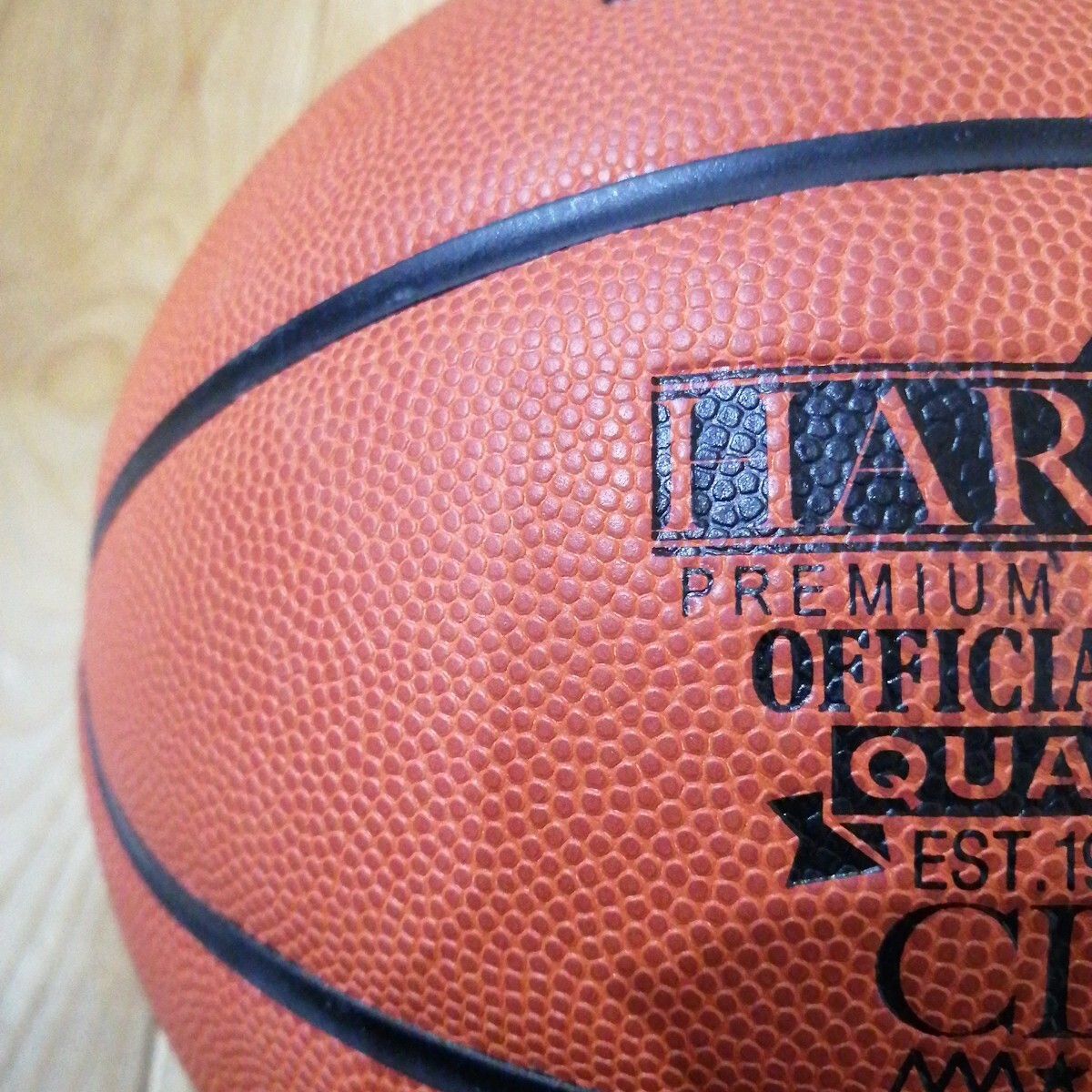 未使用に近い バスケットボール 7号 合成皮革「TACHIKARA タチカラ HARDWOOD CLASSIC」molten MIKASA SPALDING バスケットボール_画像6