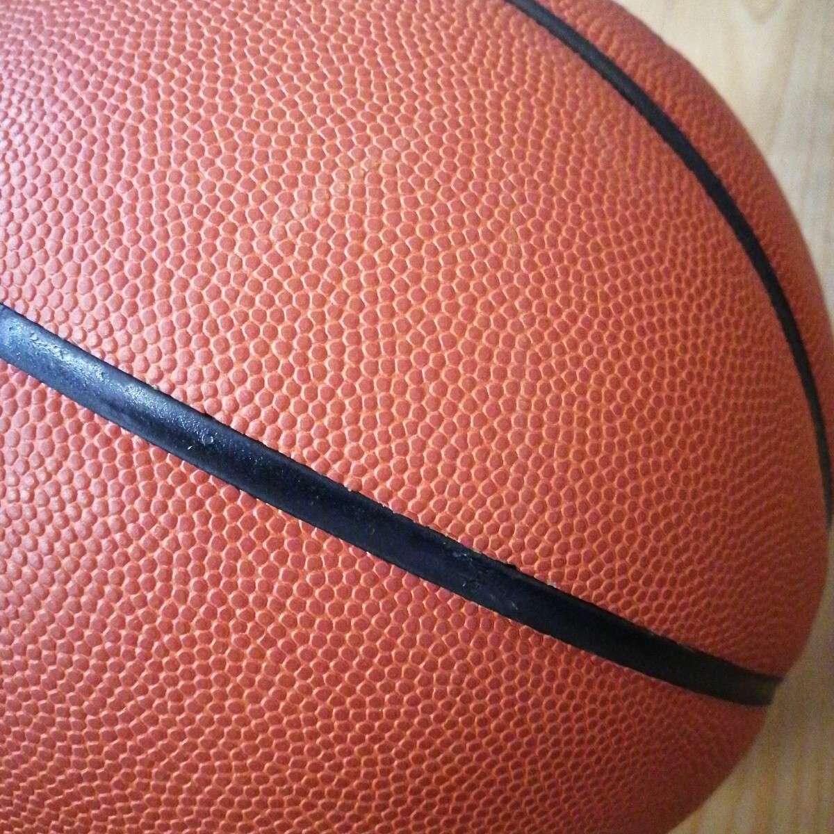 未使用に近い バスケットボール 7号 合成皮革「TACHIKARA タチカラ HARDWOOD CLASSIC」molten MIKASA SPALDING バスケットボール_画像7