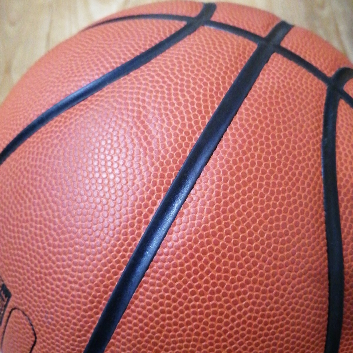 未使用に近い バスケットボール 7号 合成皮革「TACHIKARA タチカラ HARDWOOD CLASSIC」molten MIKASA SPALDING バスケットボール_画像9