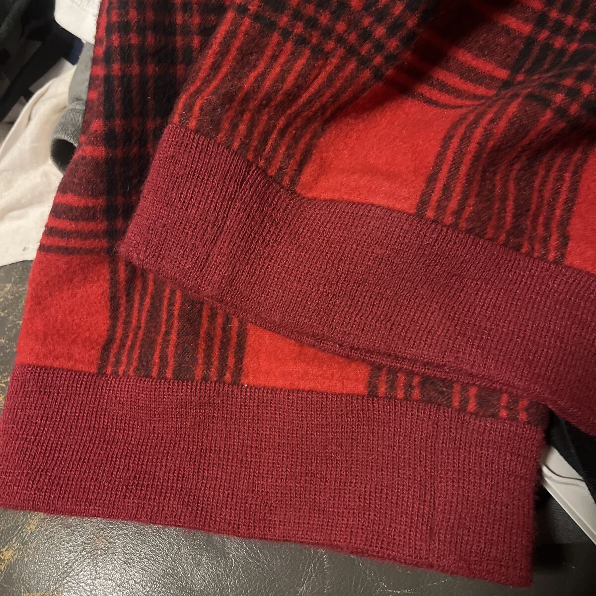 GOODENOUGH グッドイナフ ウールチェックパンツ M 藤原ヒロシ 初期 アーカイブ 90s_画像8