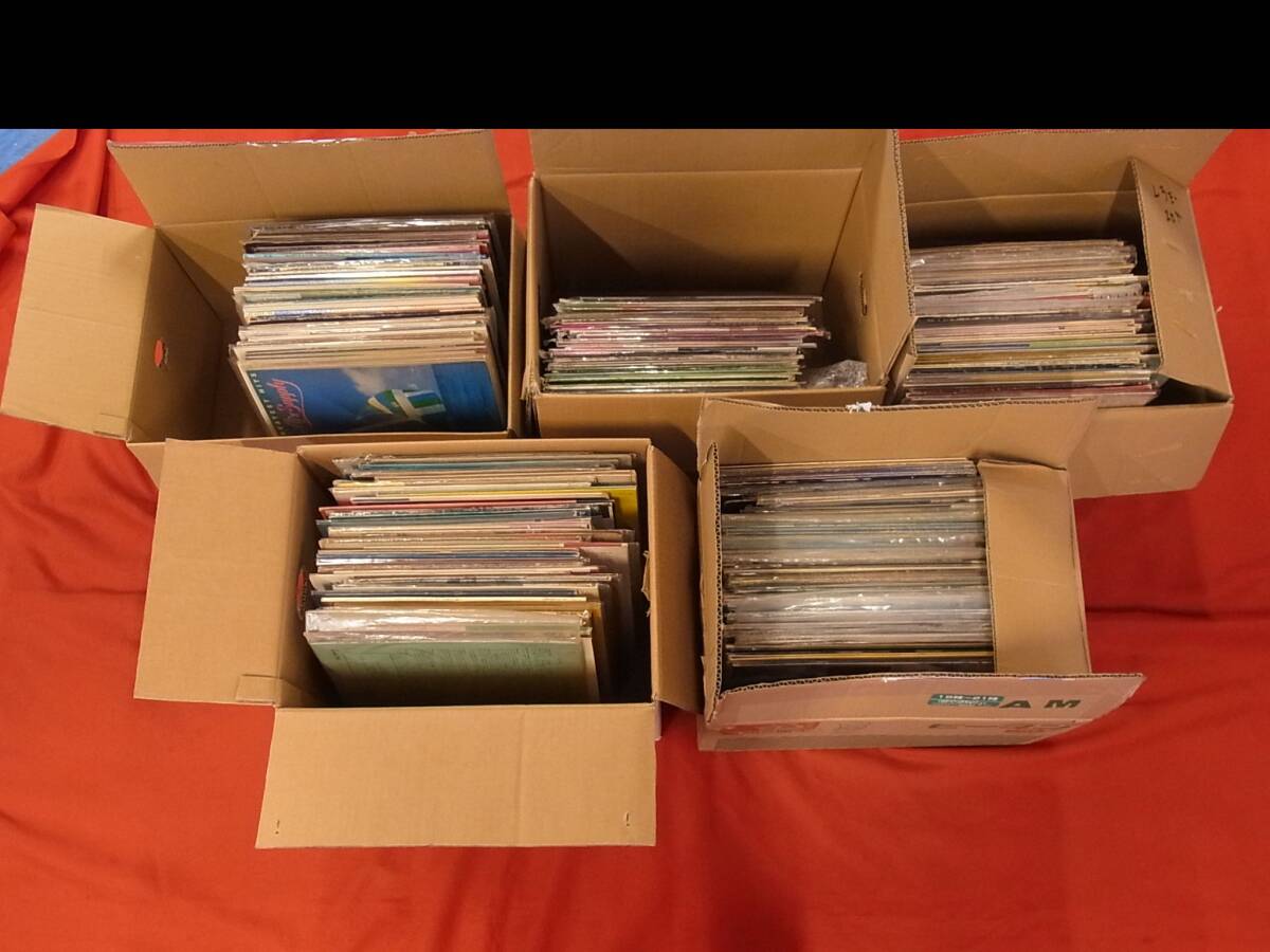 th048 蔵出 ※動作他未確認 蔵出 レコード まとめ売り 400枚以上 長期保管品 大量/洋楽/邦楽/ポップス/クラシック/サントラ_画像4