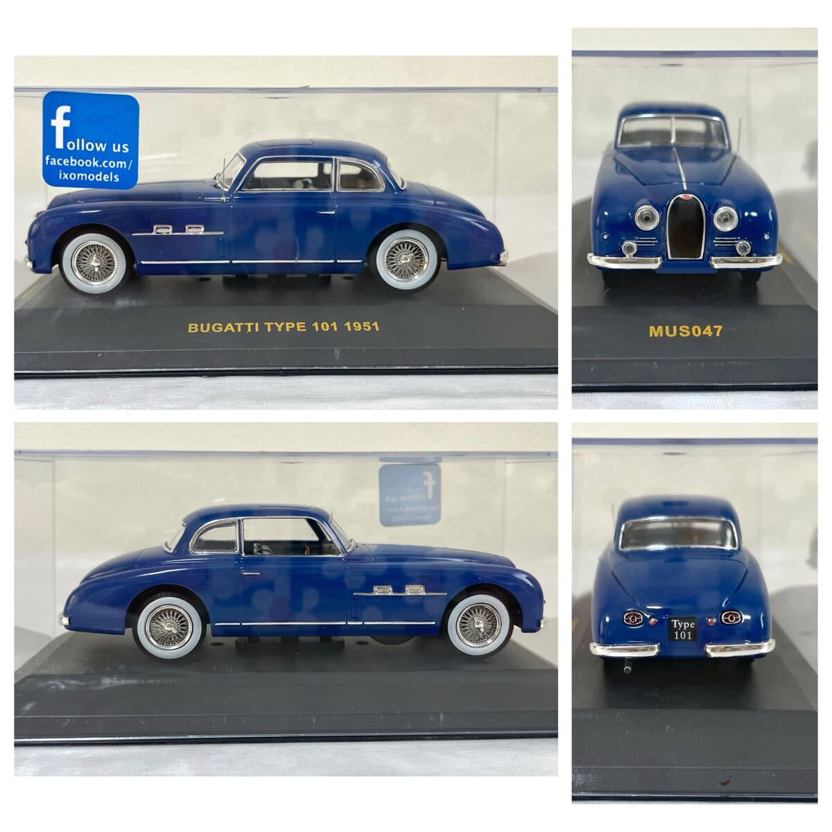 U89 IXO Museum MERCEDES-BENZ 130 (W23) 1934/LANCIA AURELIA B20 1953/ALFA ROMEO 8C #11Winner LM 1933 など 1/43 ミニカー_画像4