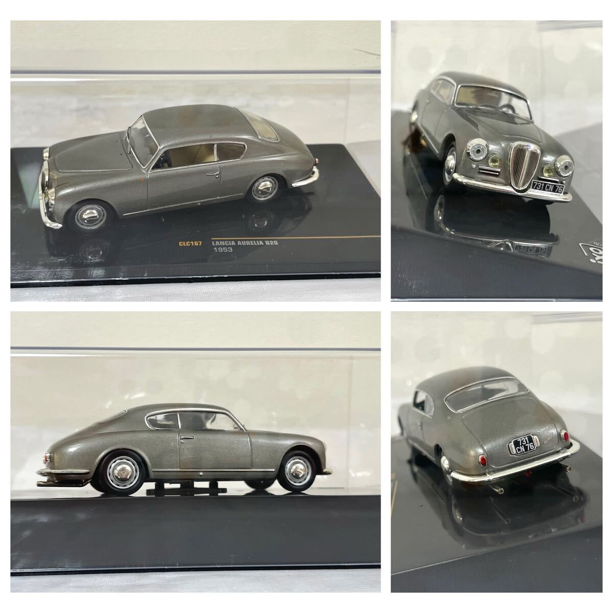 U89 IXO Museum MERCEDES-BENZ 130 (W23) 1934/LANCIA AURELIA B20 1953/ALFA ROMEO 8C #11Winner LM 1933 など 1/43 ミニカー_画像6