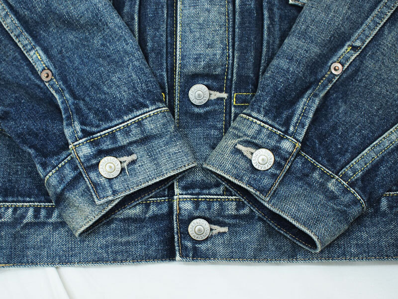 美品 定価70400円 MASSES DENIM JKT H.WASH 2nd デニム ジャケット Gジャン S マシス FT_画像4