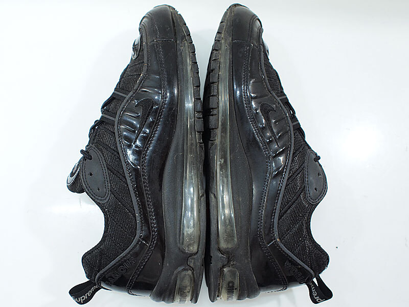 観賞用 Supreme NIKE Air Max 98 エアマックス98 US9.5 ナイキ シュプリーム 844694-001 F_画像7