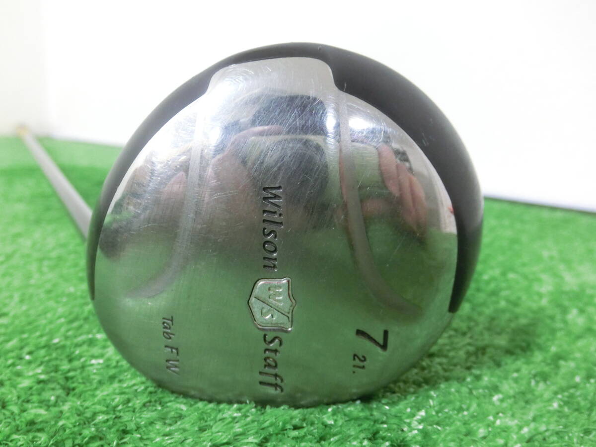 !Wilson Staff Wilson Tab 7W Fairway Wood 21°/ вал Nano FLEX FLEX-? J1195!