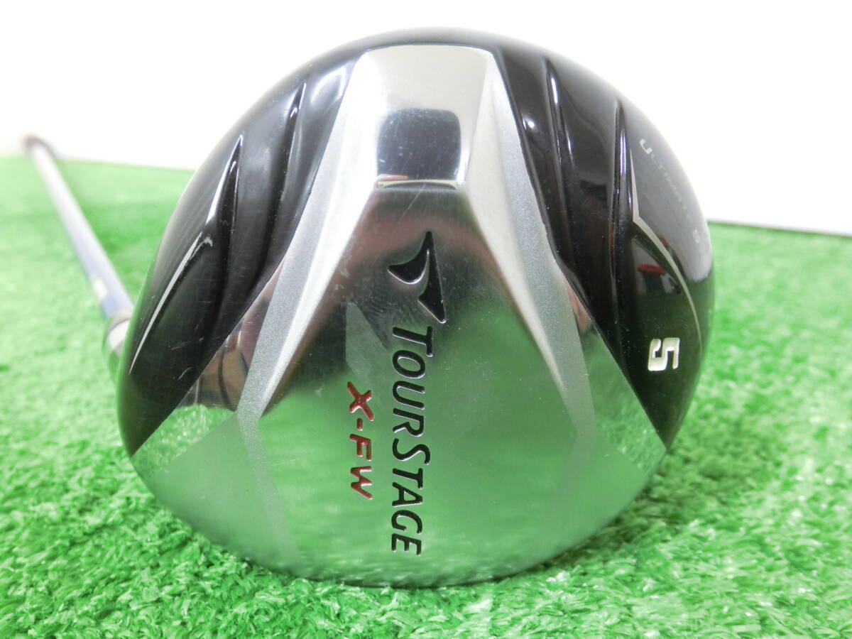 ♪BRIDGESTONE ブリヂストン TOURSTAGE X-FW 5W フェアウェイウッド 18°/純正 シャフト Tour AD GT-6 FLEX-S G9288♪_画像1
