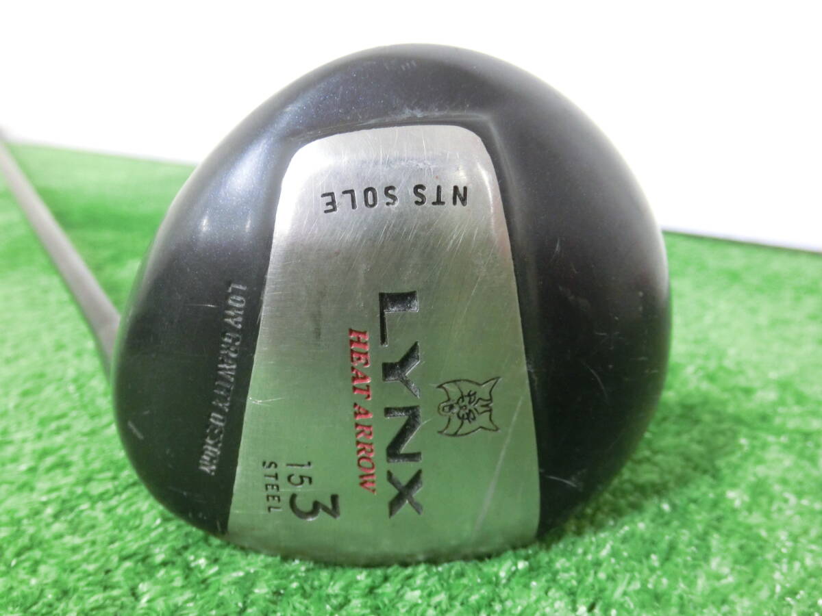 !LYNX links HEAT ARROW 3W Fairway Wood 15°/ вал Penley FLEX-X J1241!
