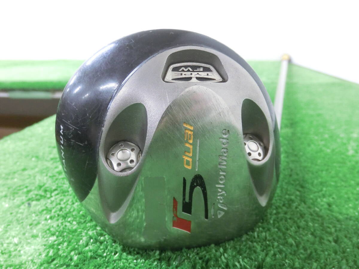  перевод иметь!TaylorMade TaylorMade r5 dual TYPE-FW 3W Fairway Wood?°/ оригинальный вал MAS2-5 FLEX-R зеркальный tiJ0349!