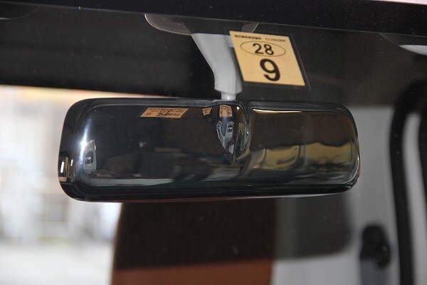 J-NEXT ダイハツ ハイゼット (S500P/S510P) ハイゼットカーゴ用 ルームミラーカバー_画像2