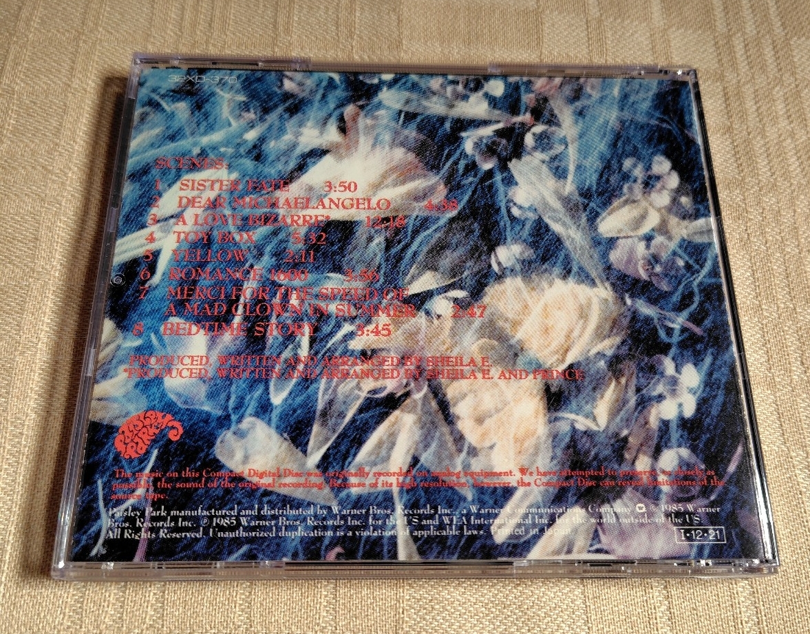 シーラ・E/SHEILA E.「ロマンス1600/IN ROMANCE 1600」_画像2