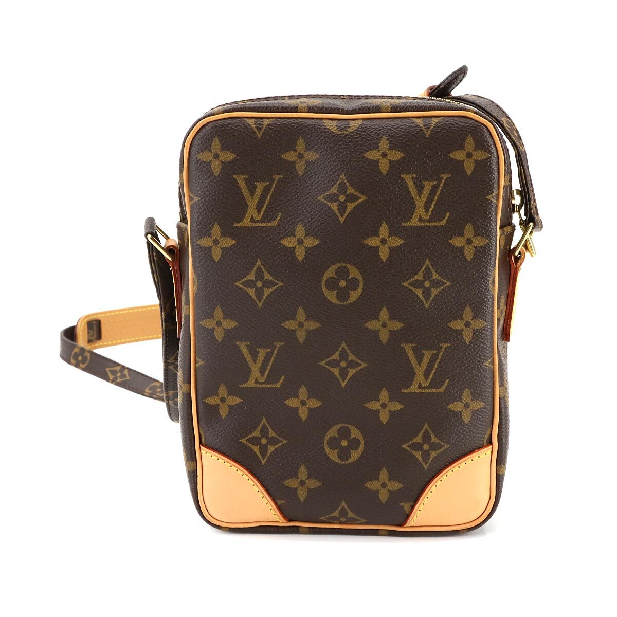 新品同様 ルイ ヴィトン LOUIS VUITTON モノグラム アマゾン ショルダー バッグ ブラウン M45236 ゴールド 金具 Amazon Bag 90299640_画像2