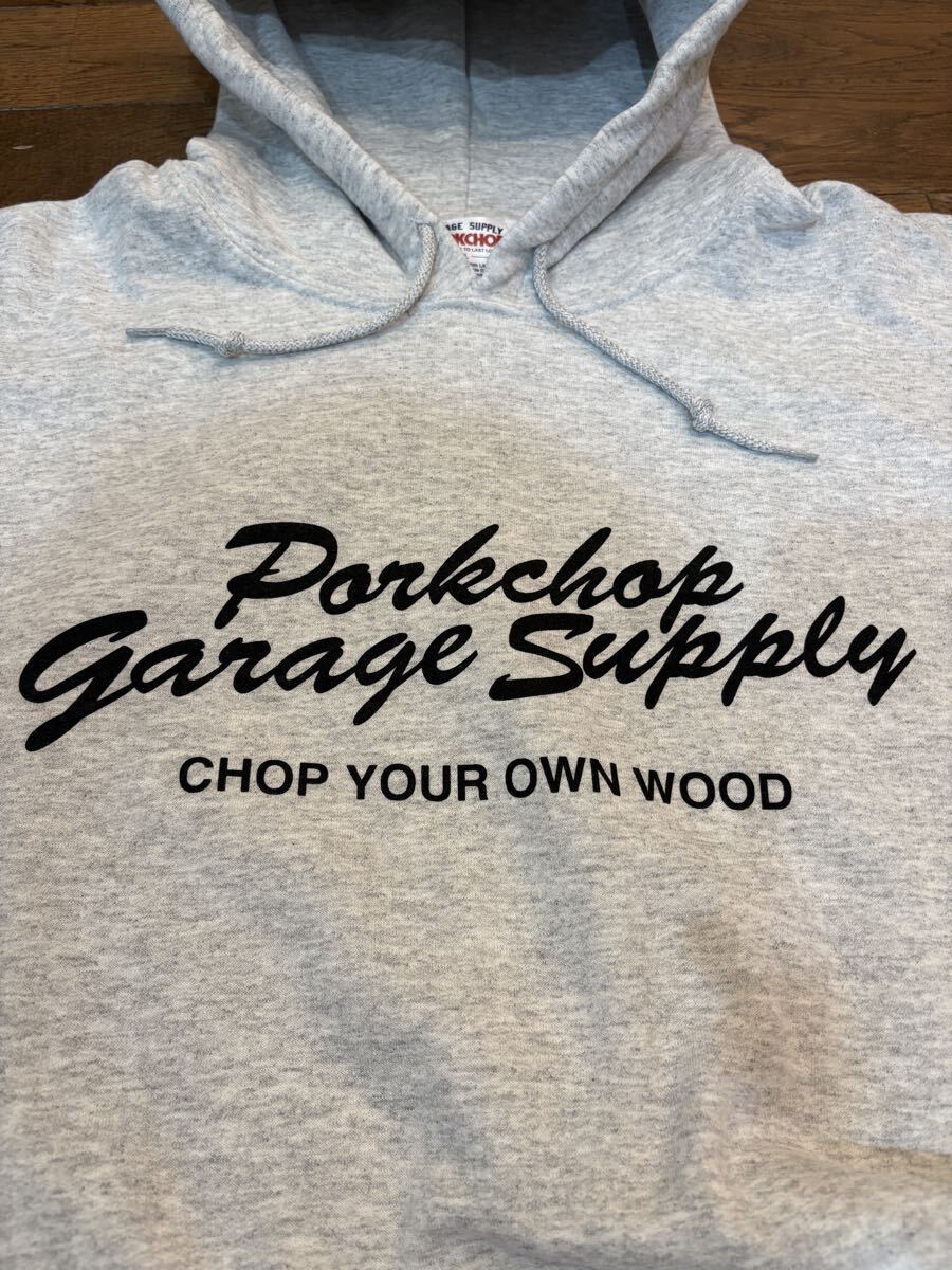 【美品】porkchop スウェットパーカー　サイズXL メンズ　ポークチョップ　PORK CHOP トレーナー　 フーディー パーカー_画像4