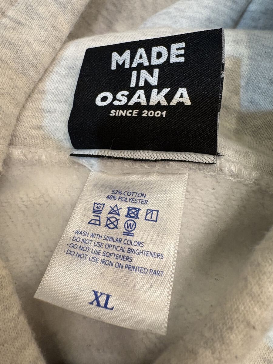 【美品】COCOLO BLAND スウェットパーカー サイズXL メンズ ココロ ブランド  グレー  パーカー _画像4