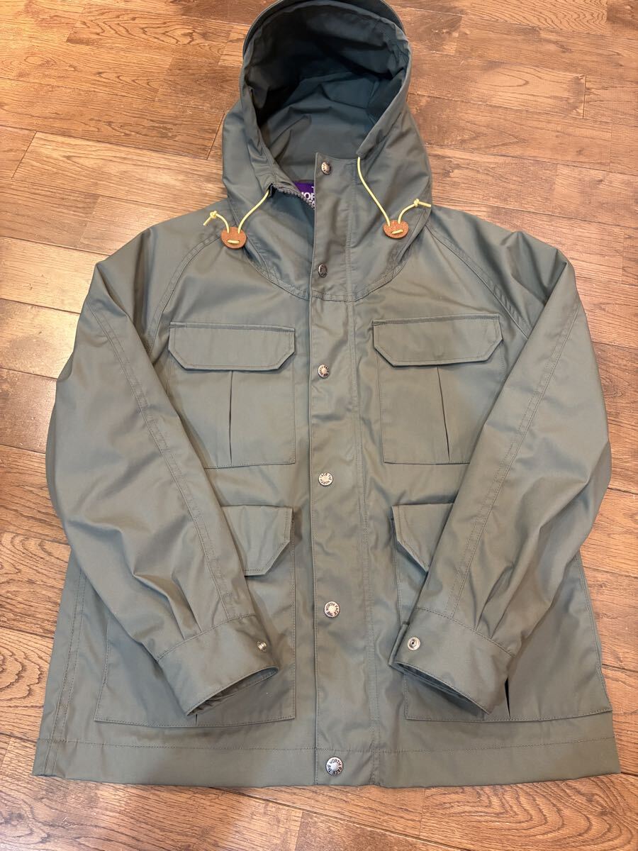 【超美品】 THE NORTH FACE 65/35クロス マウンテンパーカー S メンズ ノースフェイス パープルレーベル マウンテンジャケット NP2701N_画像1