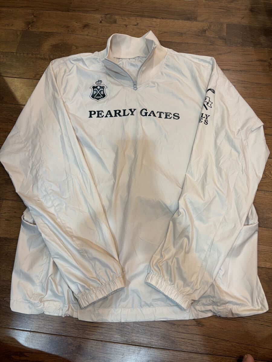 【美品】 PEARLY GATES インナースニード サイズ6 メンズ GOLF パーリーゲイツ ナイロンジャケット スニードジャック ゴルフ ゴルフウェア_画像1