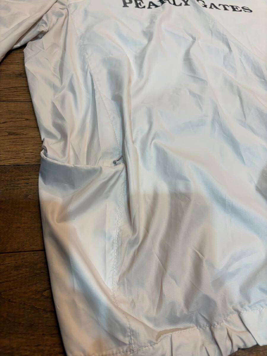 【美品】 PEARLY GATES インナースニード サイズ6 メンズ GOLF パーリーゲイツ ナイロンジャケット スニードジャック ゴルフ ゴルフウェア_画像6