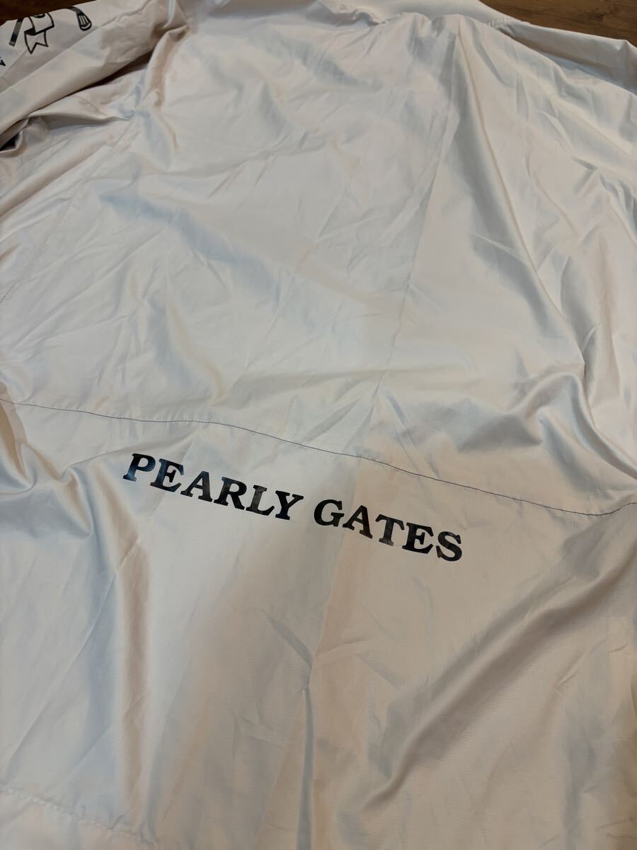【美品】 PEARLY GATES インナースニード サイズ6 メンズ GOLF パーリーゲイツ ナイロンジャケット スニードジャック ゴルフ ゴルフウェア_画像8