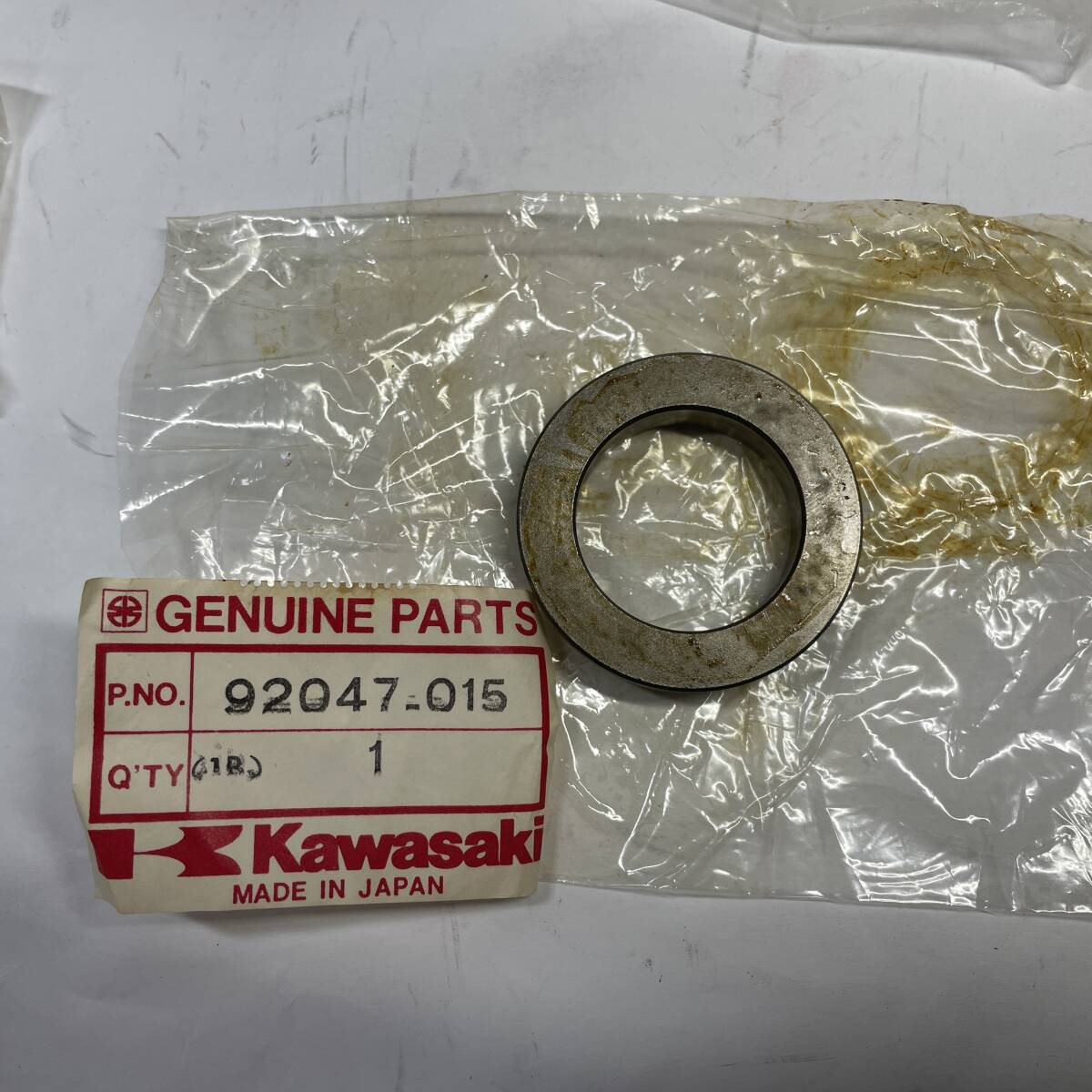 カワサキRS650-W3 ステアリングボールレースインナー、カップ各2個 1台分_画像3