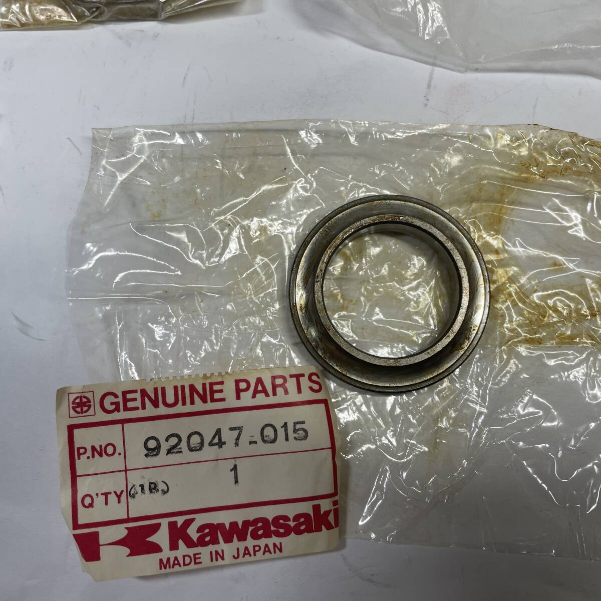 カワサキRS650-W3 ステアリングボールレースインナー、カップ各2個 1台分_画像4