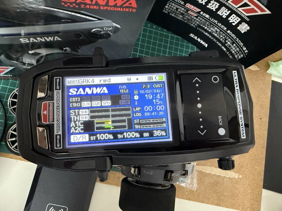 M17 プロポ サンワ SANWA 送信機　カスタム　ラジコン　ドリフト_画像2