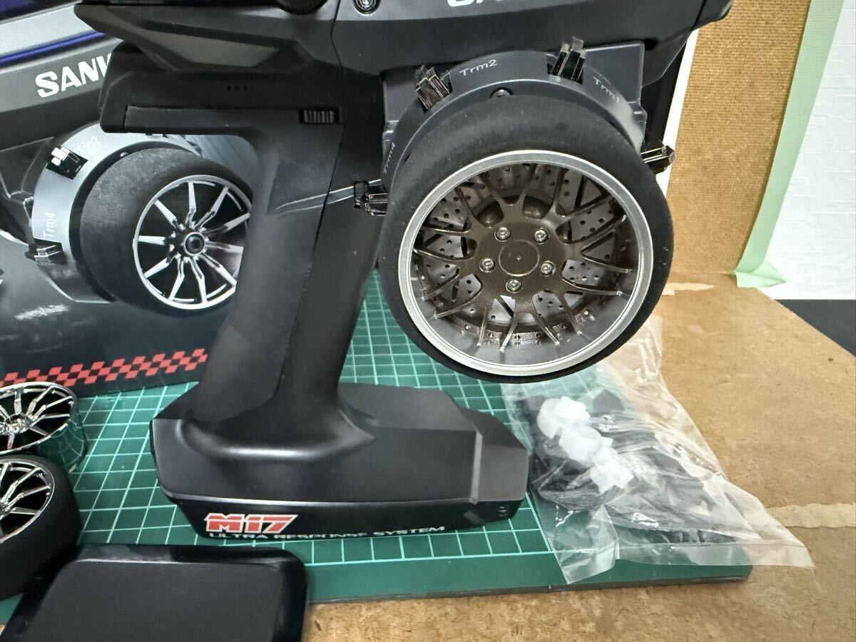 M17 プロポ サンワ SANWA 送信機　カスタム　ラジコン　ドリフト_画像7