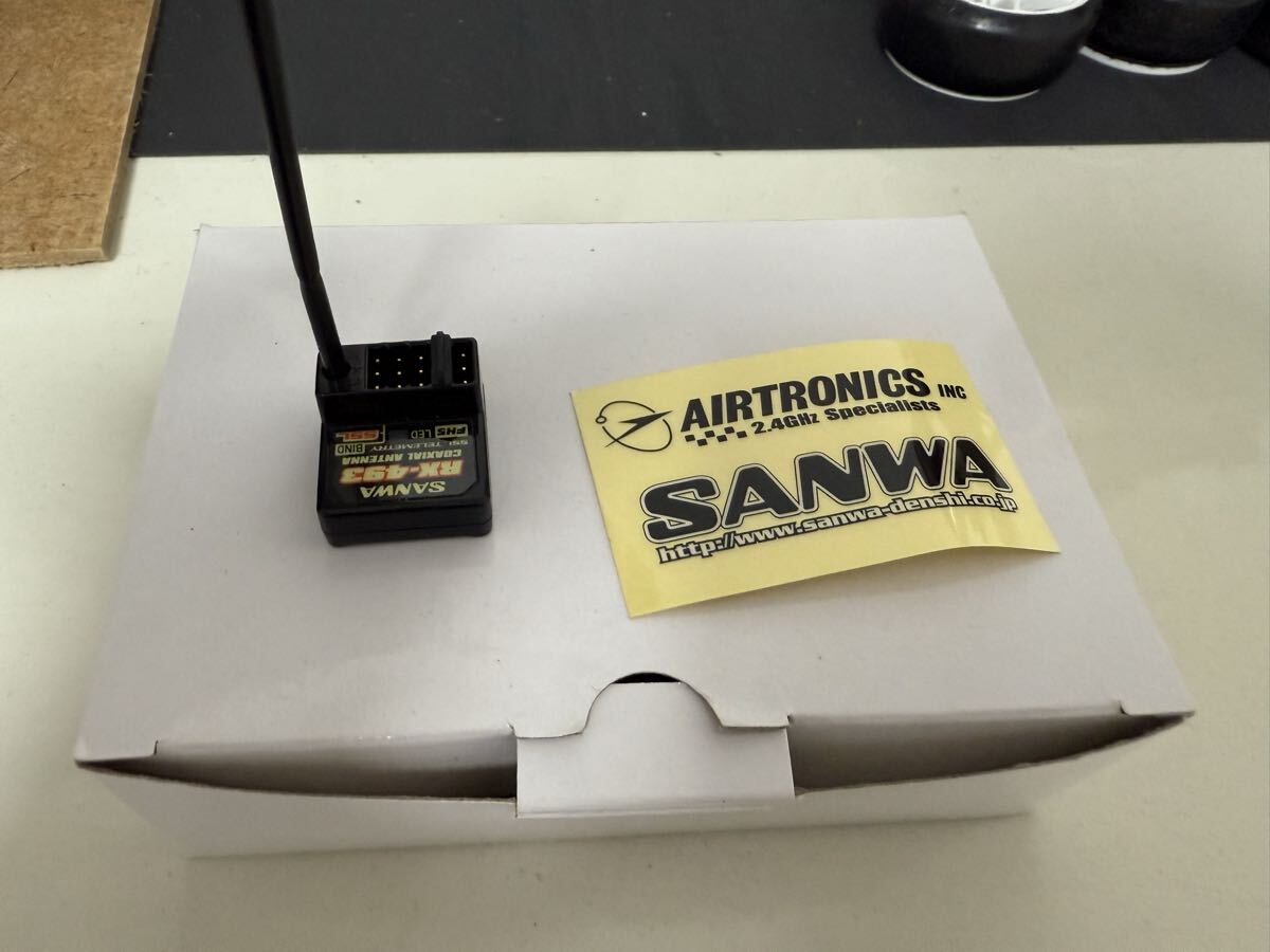 受信機 サンワ レシーバー SANWA 三和電子 RX 493 RX-493 ラジコンの画像1