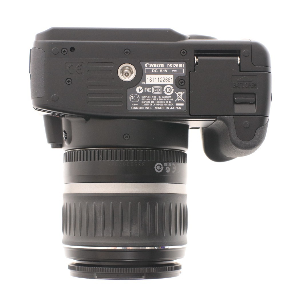 ■ キヤノン EOS Kiss Digital X EF-S 18-55 II USM カメラ デジタル一眼レフカメラ EF-S 18-55m F3.5-5.6 通電確認済 付属品付き 未使用_画像7