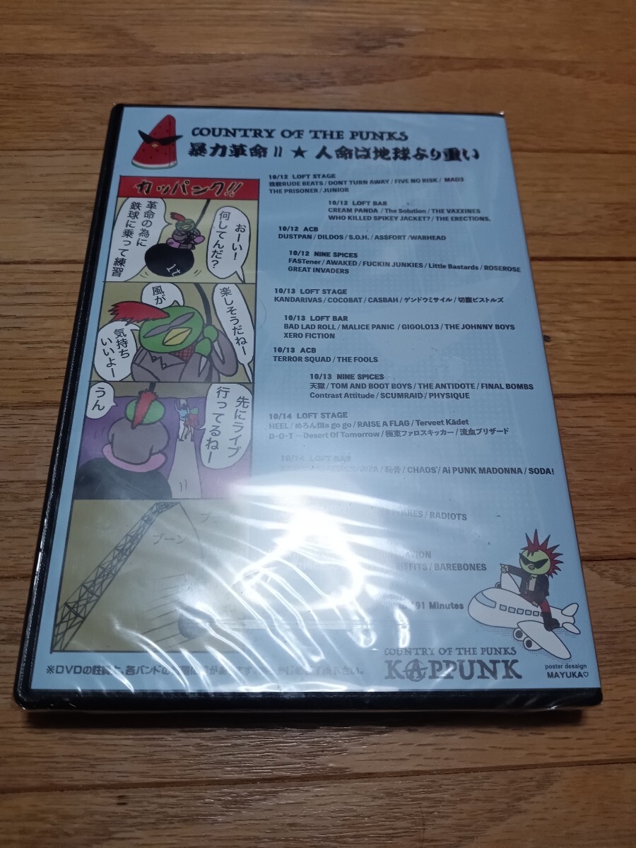 V.A.「KAPPUNK 2024」DVD/新品未開封/配布/特典/パンク/ハードコア/サイコビリー/イベント_画像2