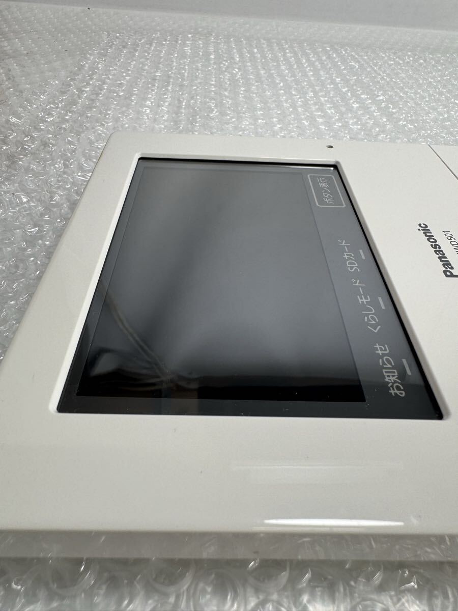 Panasonic VL-MWD501 VL-V554 通電確認済み パナソニック テレビドアホン ドアホン モニター親機 インターホン カメラ玄関子機　_画像7