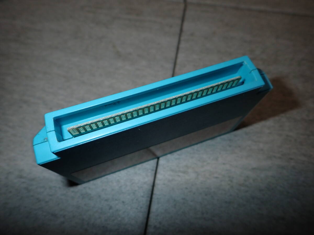 8本まで同梱可 ファミコン FC ガチャポン戦士2 カプセル戦記 青 水色 後期 動作確認画面付き G03/F2647_画像4