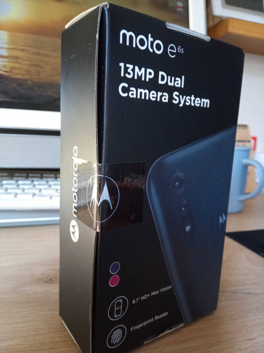 Moto e6s エレキピンク 保護ガラスおまけ_画像3