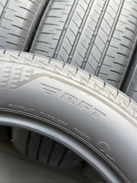 中古タイヤ4本セット 245/50RF19 BRIDGESTONE TURANZA T005A ほぼ新品のタイヤ 2022年製 ランフラットタイヤ BRIDGESTONE TURANZA T005A_画像8
