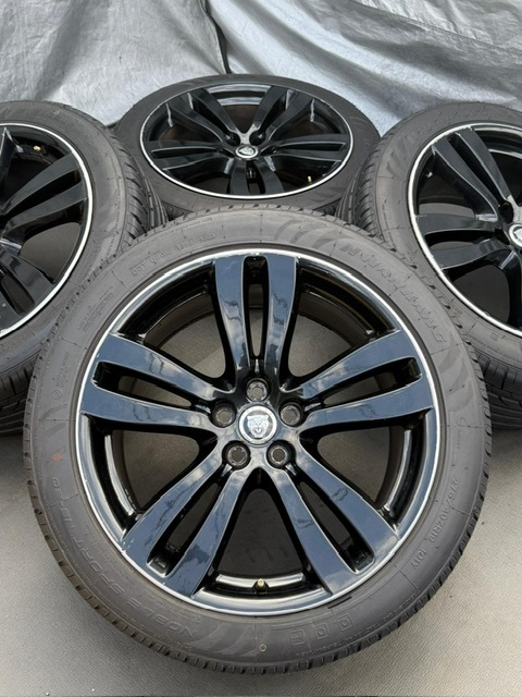 ホイール付タイヤ4本セット(ジャガー X351 XJ 純正 19インチホイール 9.0J+49 10.0J+46 PCD108 275/40/19 245/45/19 2023年モデル_画像3