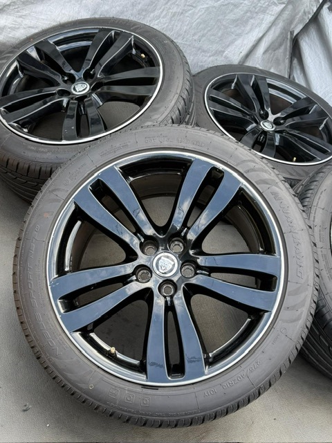ホイール付タイヤ4本セット(ジャガー X351 XJ 純正 19インチホイール 9.0J+49 10.0J+46 PCD108 275/40/19 245/45/19 2023年モデル_画像4