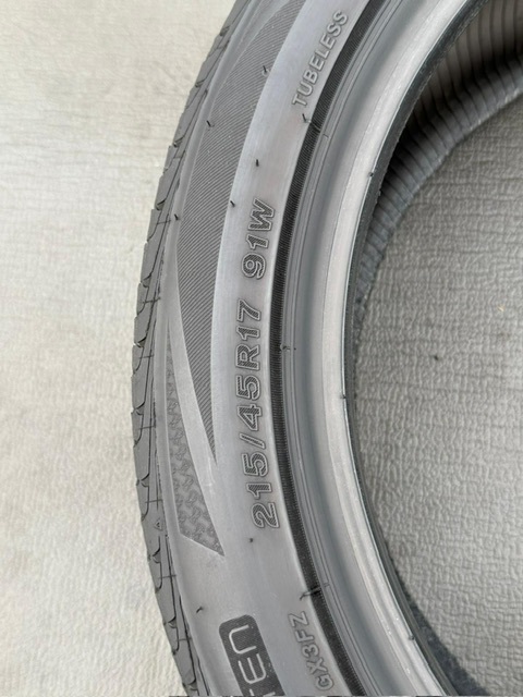 中古タイヤ1本セット 215/45/17 BRIDGESTONE REGNO 2024年製 非常に良い状態のタイヤ BRIDGESTONE REGNO 2024年製 非常に良い状態のタイヤ_画像10