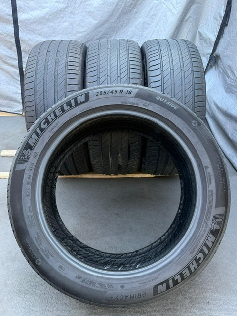中古タイヤ4本セット 255/45/18 MICHELIN PRIMACY 2023年製 中古タイヤ4本セット 255/45/18 MICHELIN PRIMACY 2024年製_画像6
