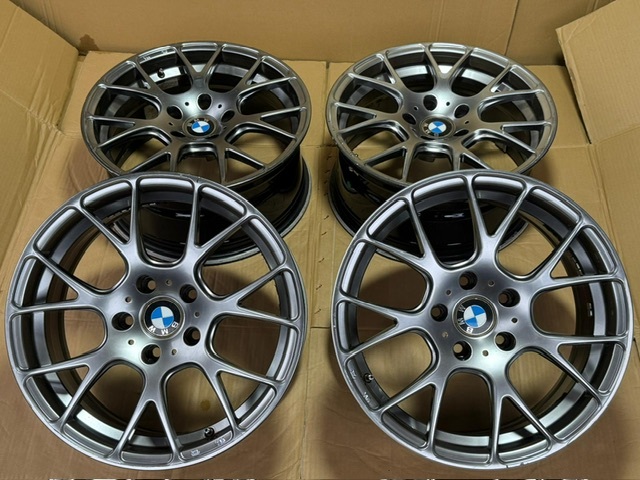 3 Series BMW BBSタイプ 8.0J x 17H2ET34 PCD120 中古ホイール4本セット BMW BBSタイプ 8.0J x 17H2ET34 PCD120 4 Series _画像2