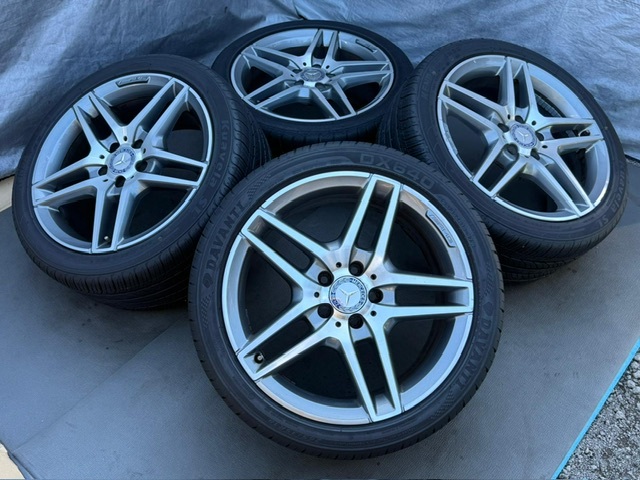 Mercedes Benz оригинальный W212 W207 AMG E Class 18x8.5J+48 9J+54 112-5 4шт.@ колесо A212 W204 W205 W206 W213 W212 W211 265/35/18 245/40