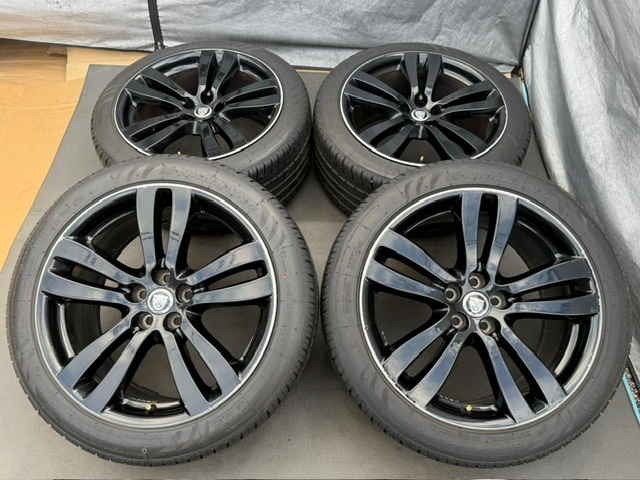 ホイール付タイヤ4本セット(ジャガー X351 XJ 純正 19インチホイール 9.0J+49 10.0J+46 PCD108 275/40/19 245/45/19 2023年モデル_画像1