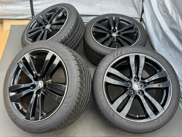 ホイール付タイヤ4本セット(ジャガー X351 XJ 純正 19インチホイール 9.0J+49 10.0J+46 PCD108 275/40/19 245/45/19 2023年モデル_画像2