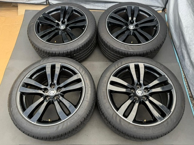 ホイール付タイヤ4本セット(ジャガー X351 XJ 純正 19インチホイール 9.0J+49 10.0J+46 PCD108 275/40/19 245/45/19 2023年モデル_画像5