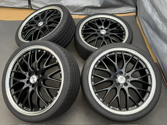 колесо есть шина 4 шт. комплект BBS LM модель 19×7.5JJ+48 PCD100 225/35/19 BBS LM модель 19×7.5JJ+48 PCD100 225/35/19