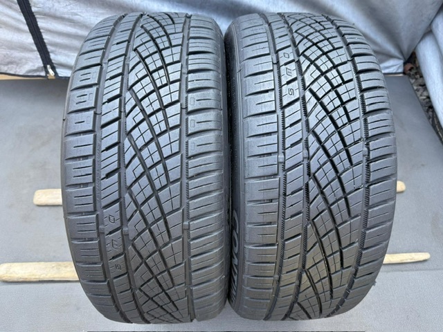 中古タイヤ2本セット 225/40/18 CONTINENTAL 非常に良い状態のタイヤ 2024年製 225/40/18 CONTINENTAL 非常に良い状態のタイヤ 2024年製_画像2