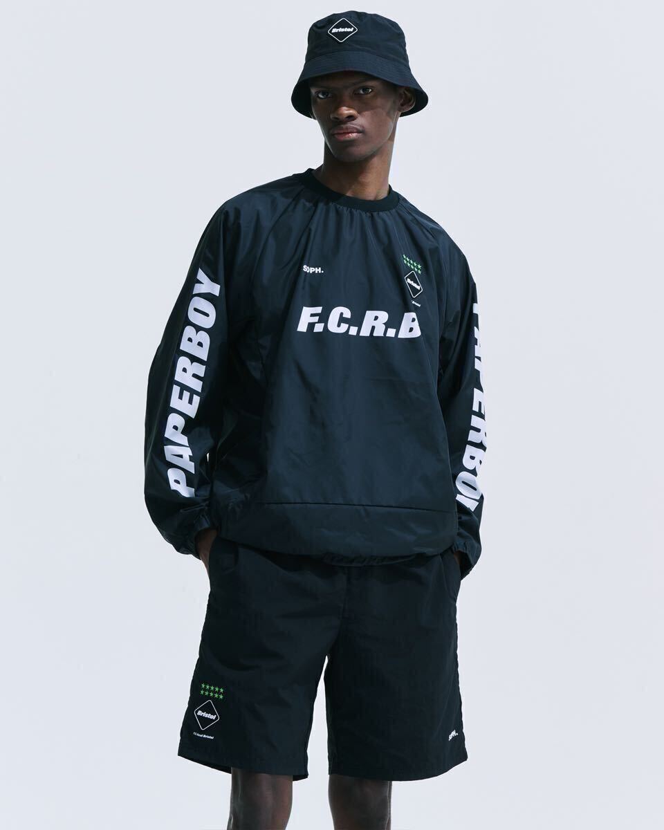 F.C.Real Bristol × paperboy FOOTBALL PACK paperboy TRAINING PISTE ペッパーボーイ M fcrb soph. SOPH FCRB Black_画像4