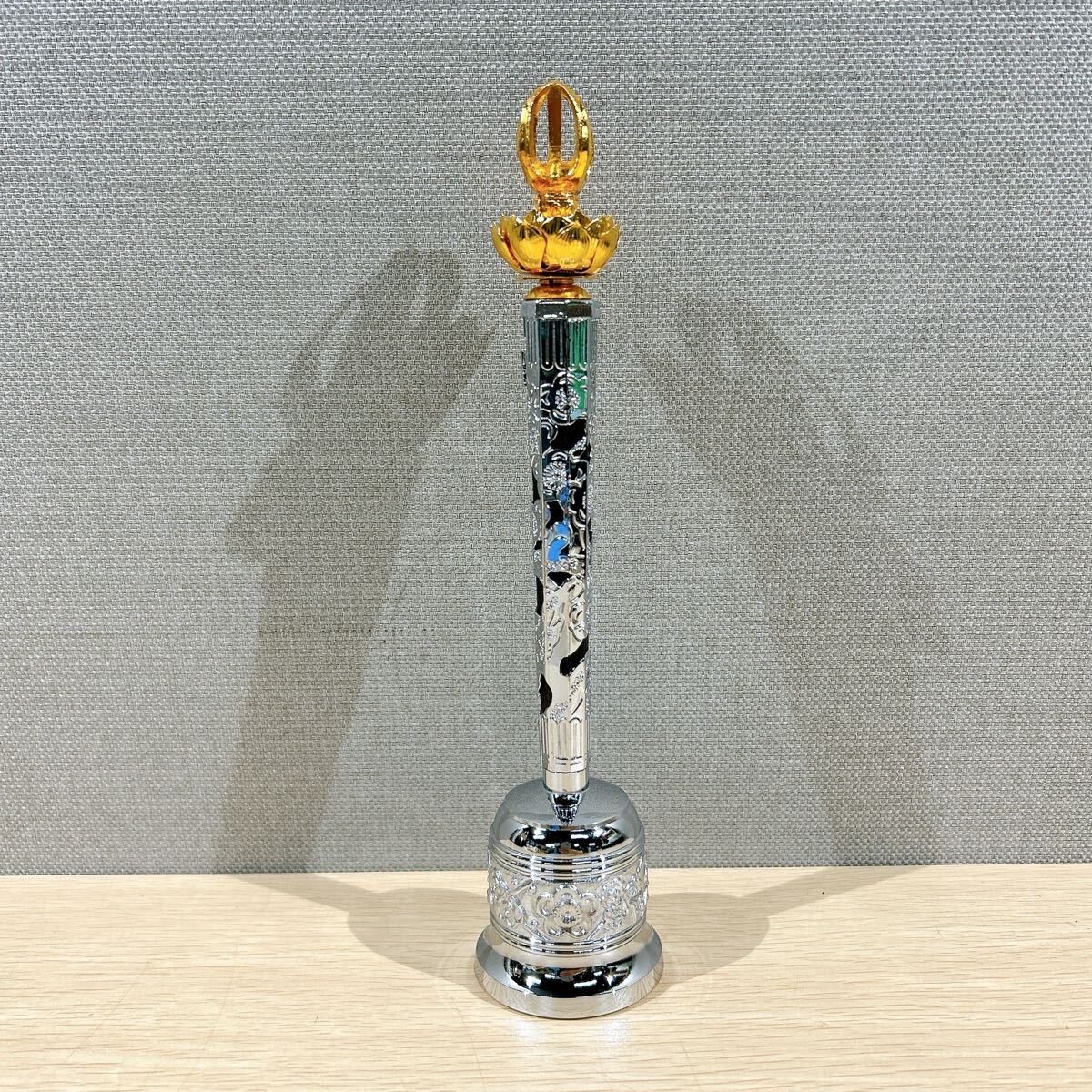 ★鉦鋙 鉦鼓 持鈴 鳴金 御詠歌鈴 仏具 法具 金剛鈴 鳴り物 仏教_画像1