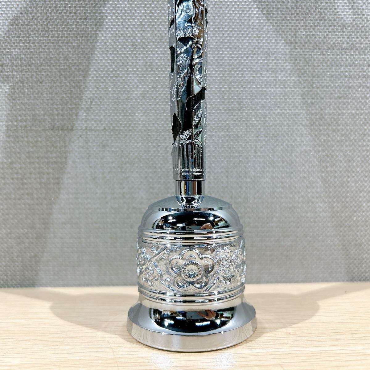 ★鉦鋙 鉦鼓 持鈴 鳴金 御詠歌鈴 仏具 法具 金剛鈴 鳴り物 仏教_画像3